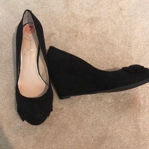 Jessica Simpson Suede Wedge